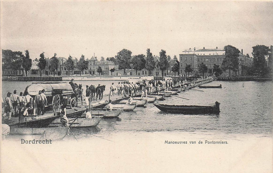 Dordrecht Manoeuvres Van De Pontonniers