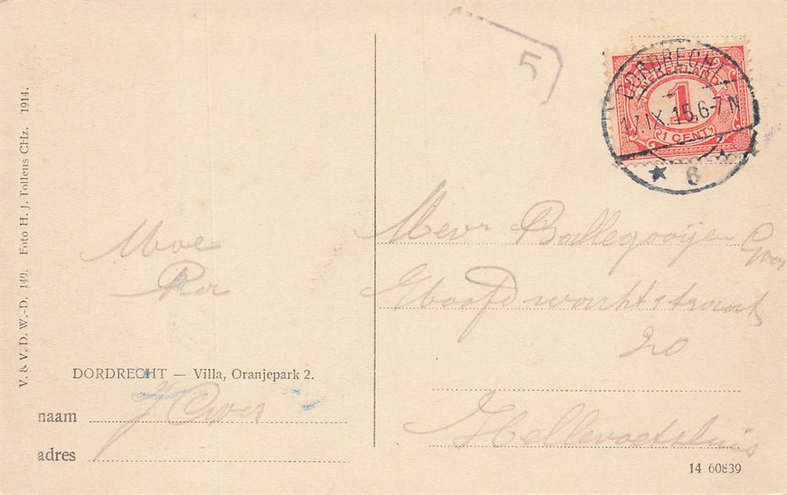 Dordrecht Villa Oranjepark