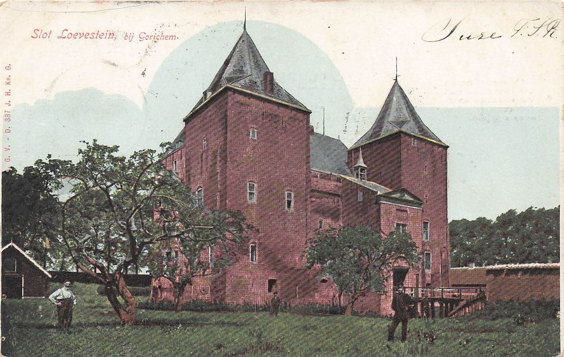 Slot Loevestein Bij Gorinchem