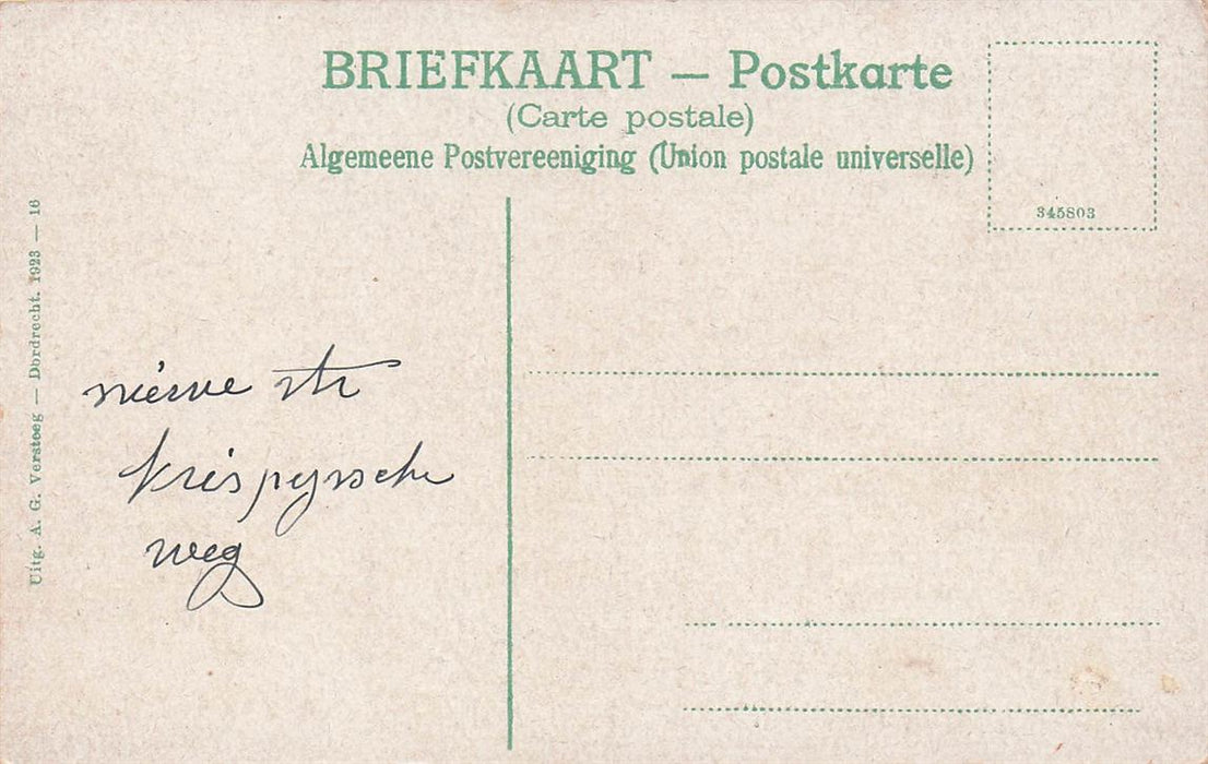 Dordrecht J J A Goeverneurstraat