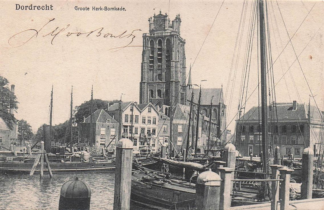 Dordrecht Groote Kerk-Bomkade
