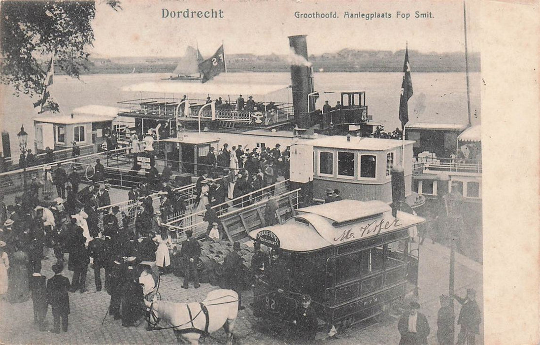 Dordrecht Groothoofd Aanlegplaats Fop Smit