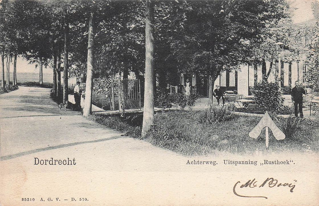 Dordrecht Achterweg Uitspanning Rusthoek