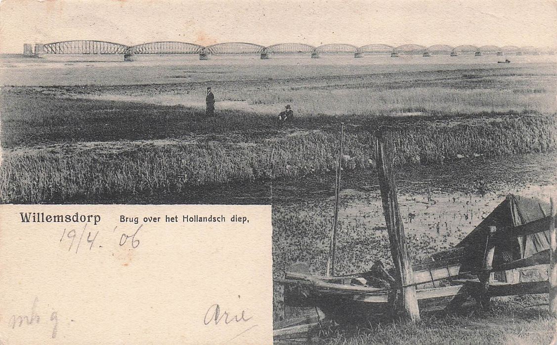 Willemsdorp Brug Over Het Hollandsch Diep