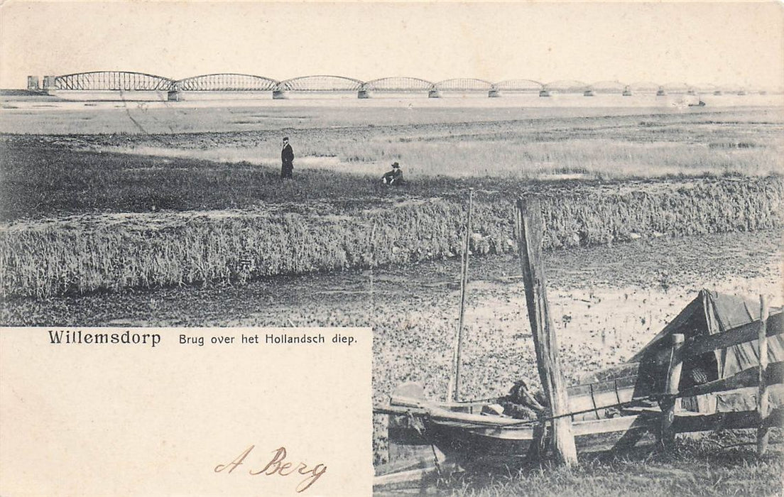 Willemsdorp Brug Over Het Hollandsch Diep