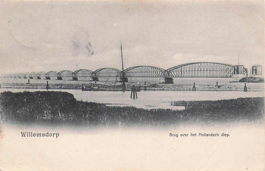 Willemsdorp Brug Over Het Hollandsch Diep