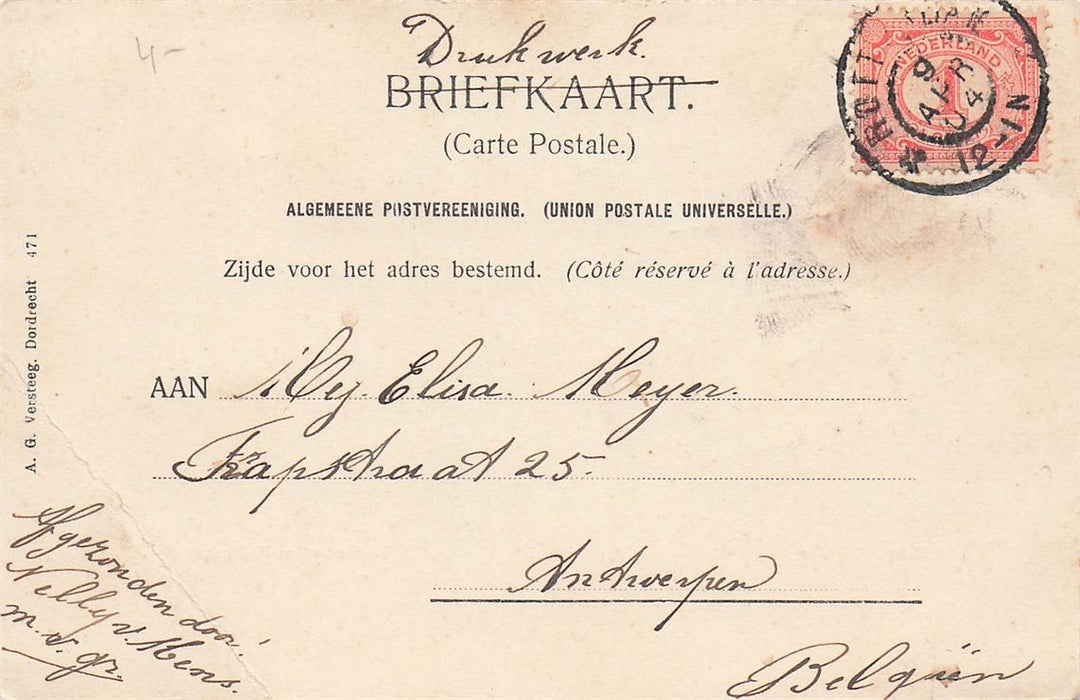 Willemsdorp Brug Over Het Hollandsch Diep