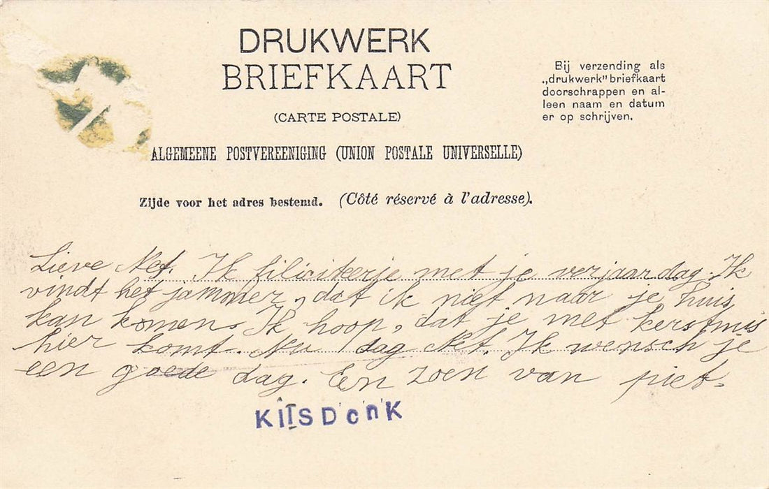 Dordrecht Steegoversloot.