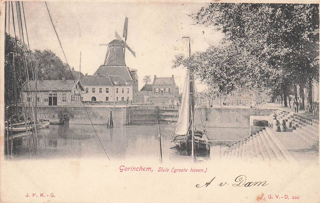 Gorinchem Sluis (Groote Haven.)