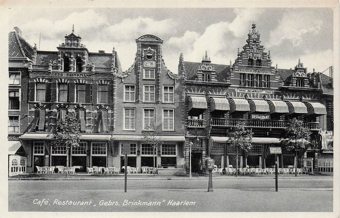Cafe Restaurant Gebrs Brinkmann Haarlem