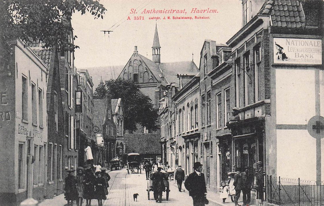 St Anthoniestraat Haarlem.