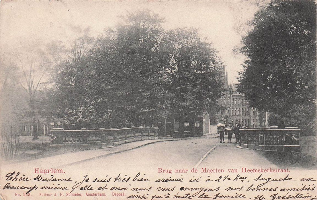 Haarlem Brug Naar De Maerten Van Heemskerkstraat