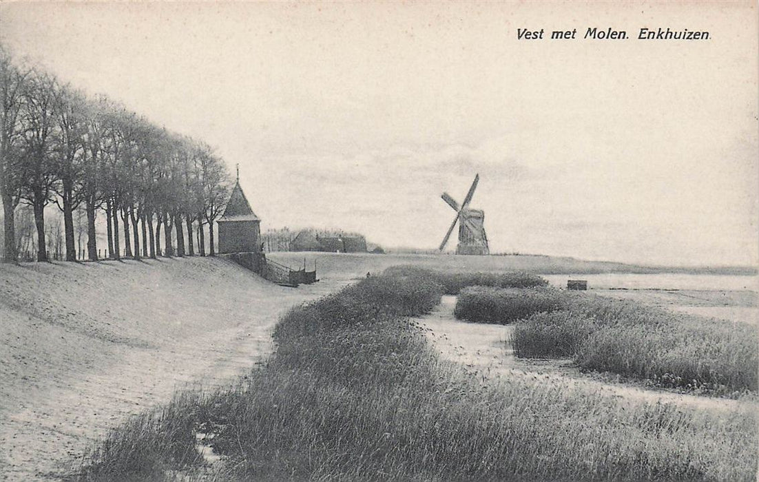 Vest Met Molen Enkhuizen