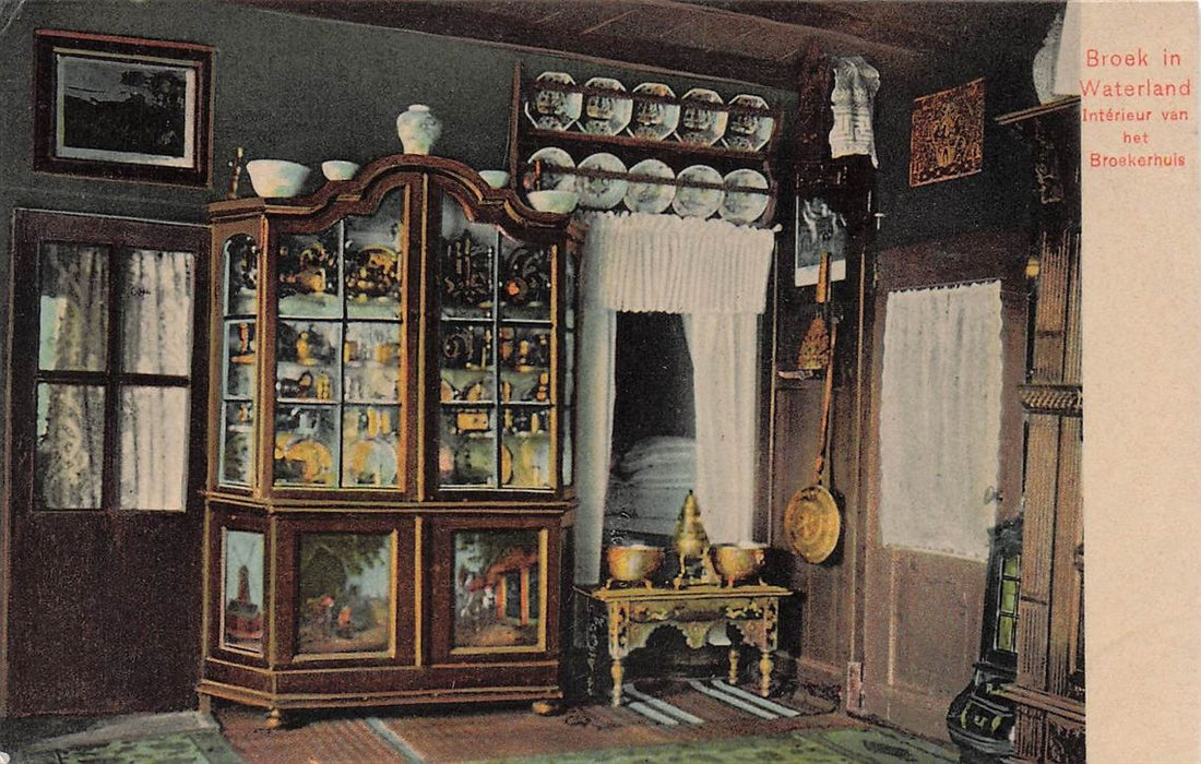 Broek In Waterland Interieur Van Bet Broekerhuls