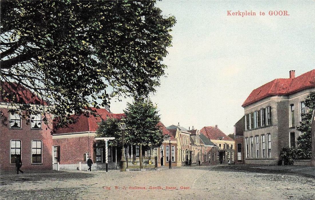 Kerkplein Te Goor.