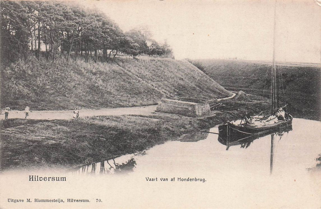 Hilversum Vaart Van Af Hondenbrug.