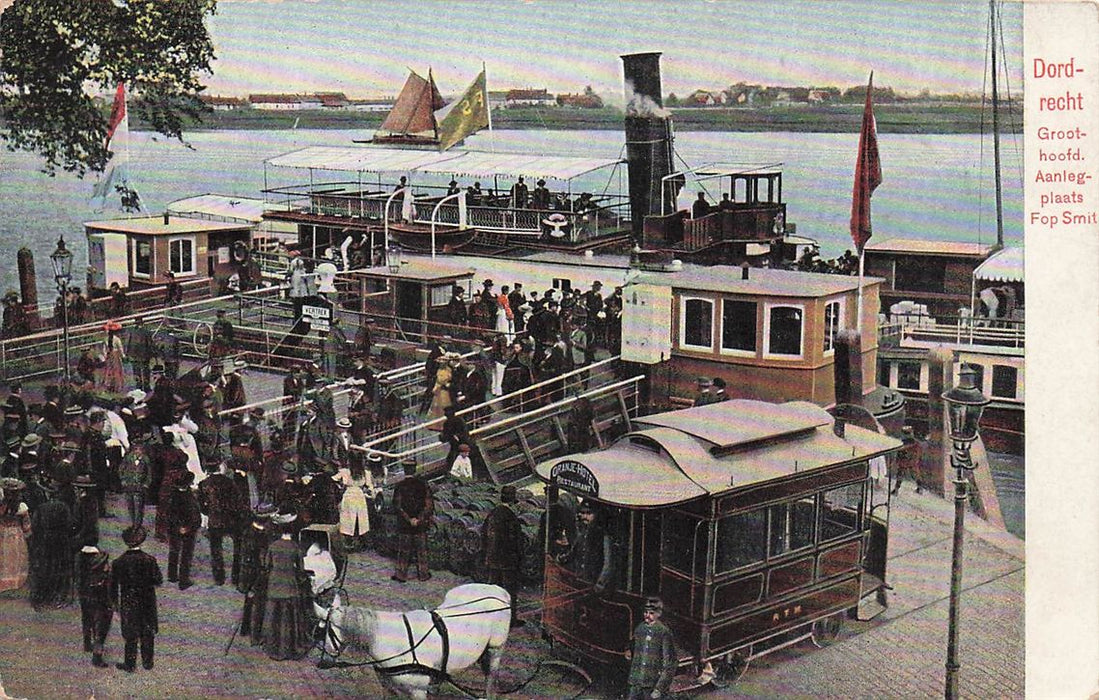 Dordrecht Groothoofd Aanlegplaats Fop Smit