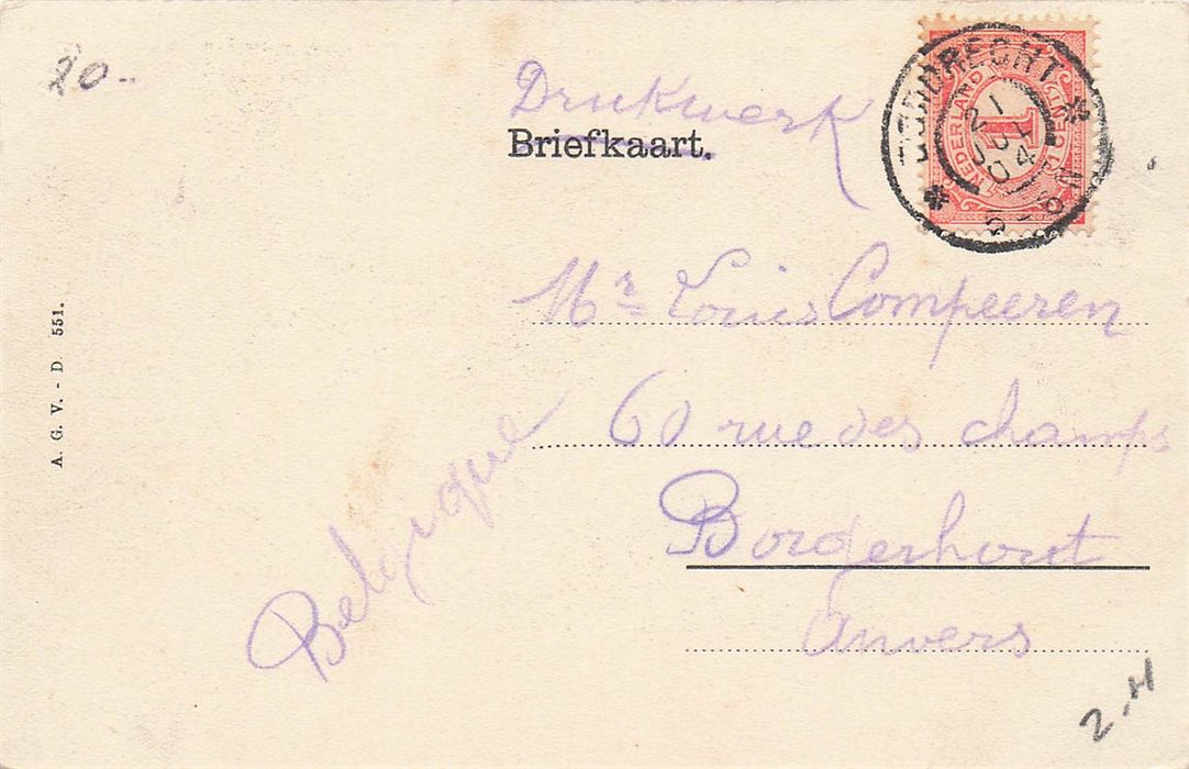 Dordrecht Groothoofd Aanlegplaats Fop Smit