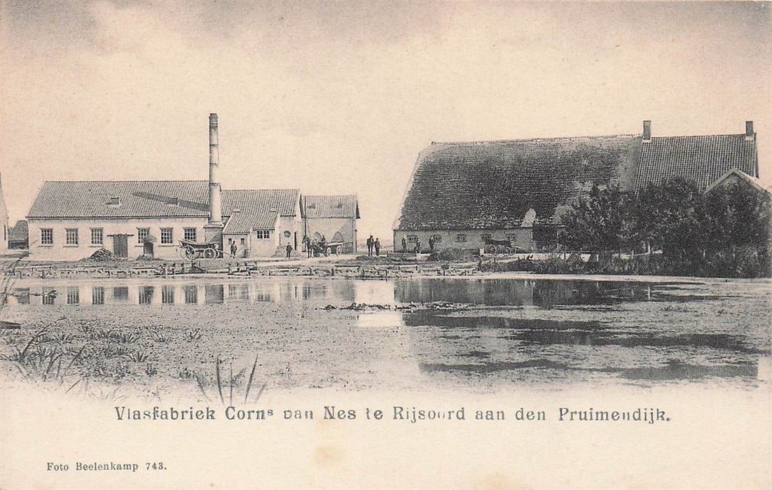 Viasfabriek Corns Van Nes Te Rijsoord Aan Den Pruimendijk