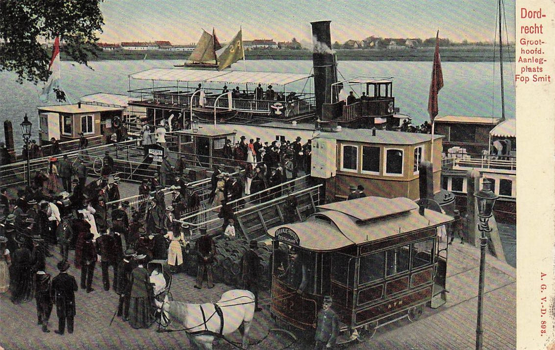 Dordrecht Groothoofd Aanlegplaats Fop Smit