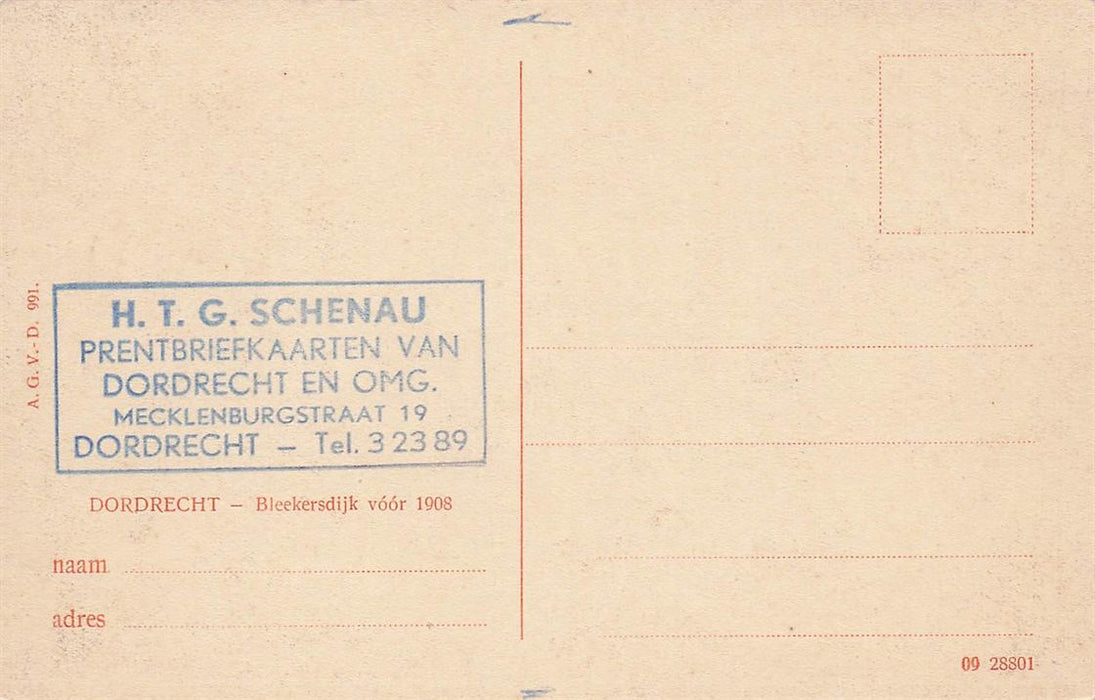 Dordrecht Bleekersdijk Voor 1908