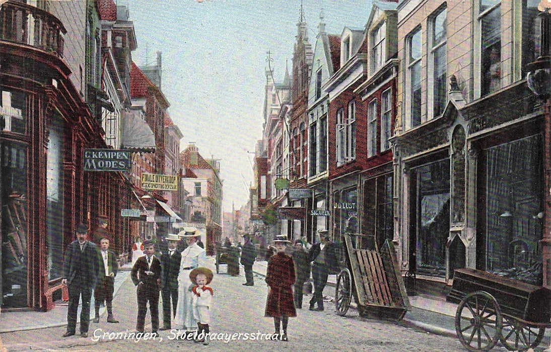 Groningen Stoeldraaiersstraat.