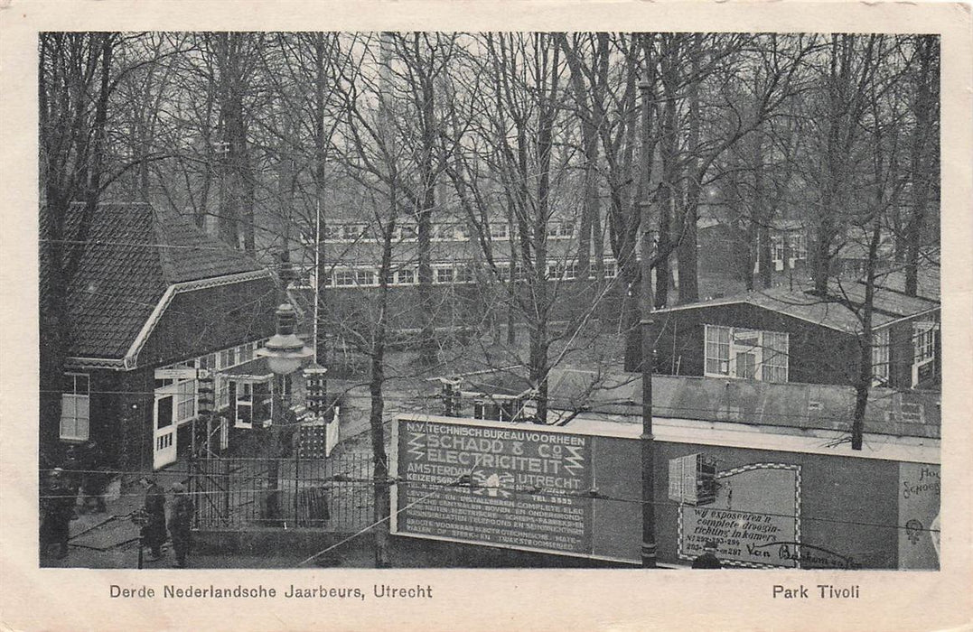 Derde Nederlandsche Jaarbeurs Utrecht Park Tivoli
