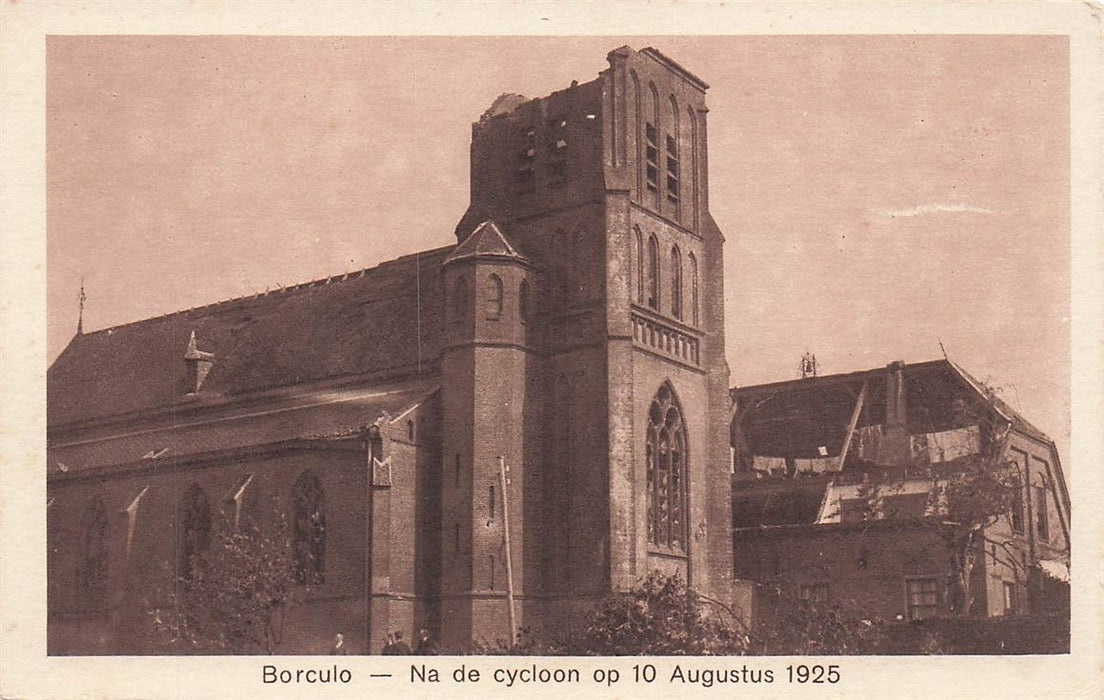 Borculo Na De Cycloon Op 10 Augustus 1925