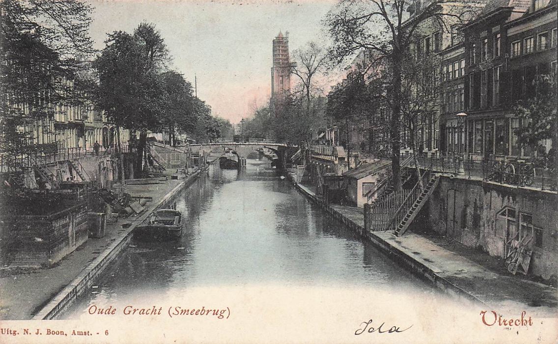 Oude Gracht (Smeebrug) Utrecht