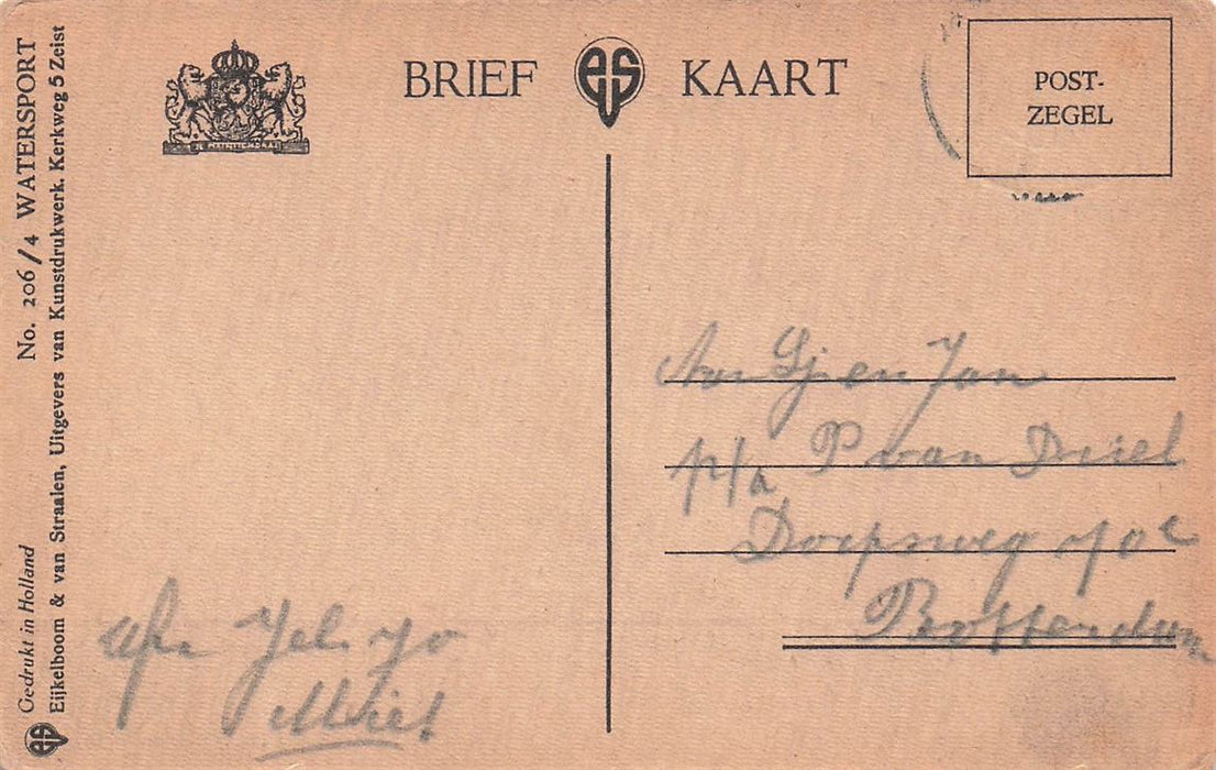 Een Groet Van Het Water