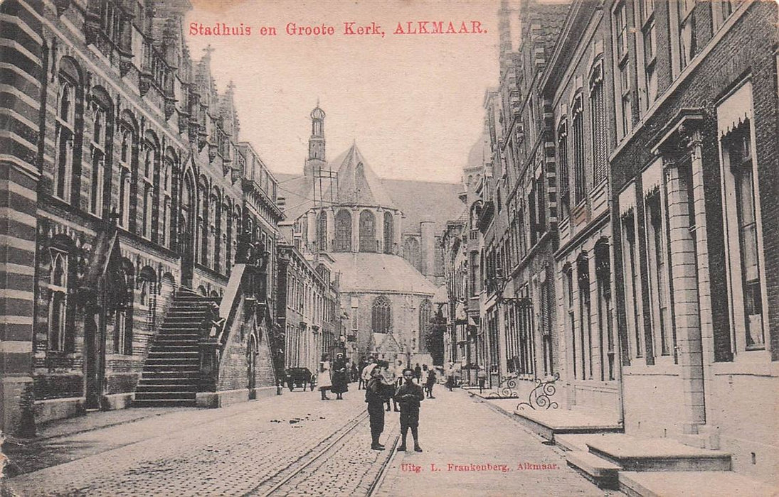 Stadhuis En Groote Kerk Alkmaar