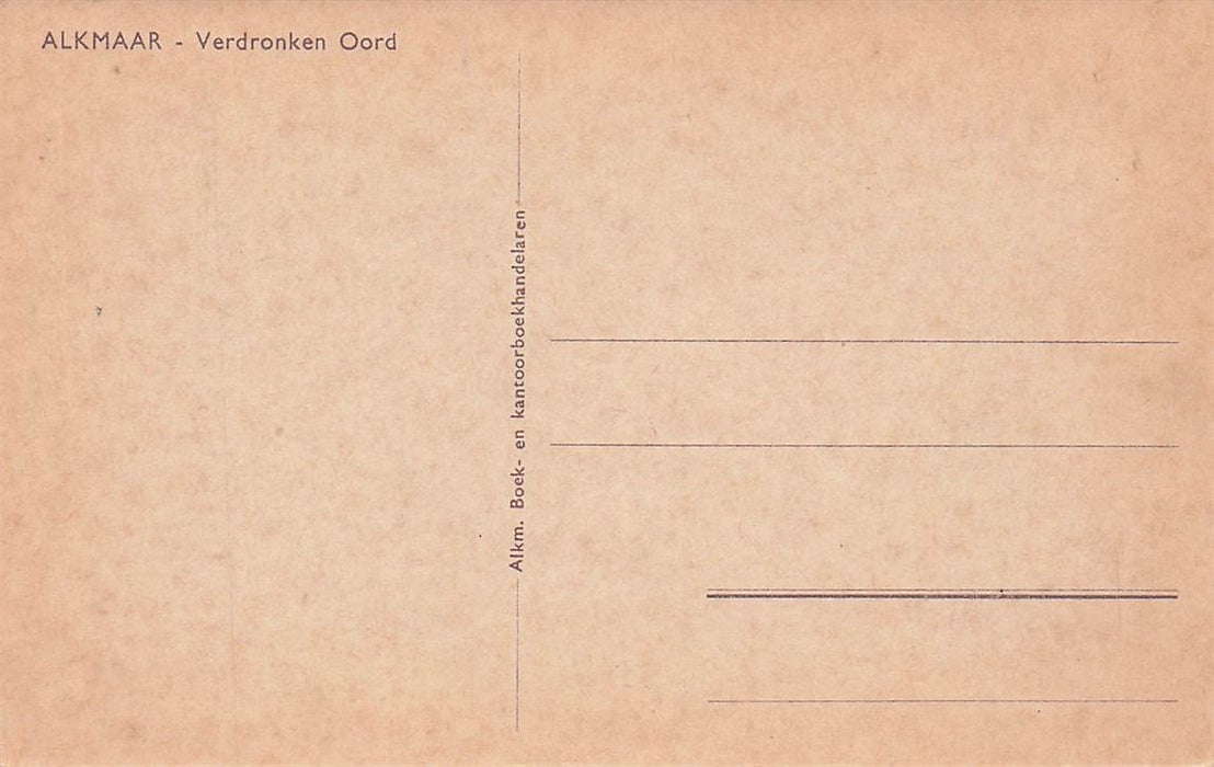 Alkmaar Verdronken Oord
