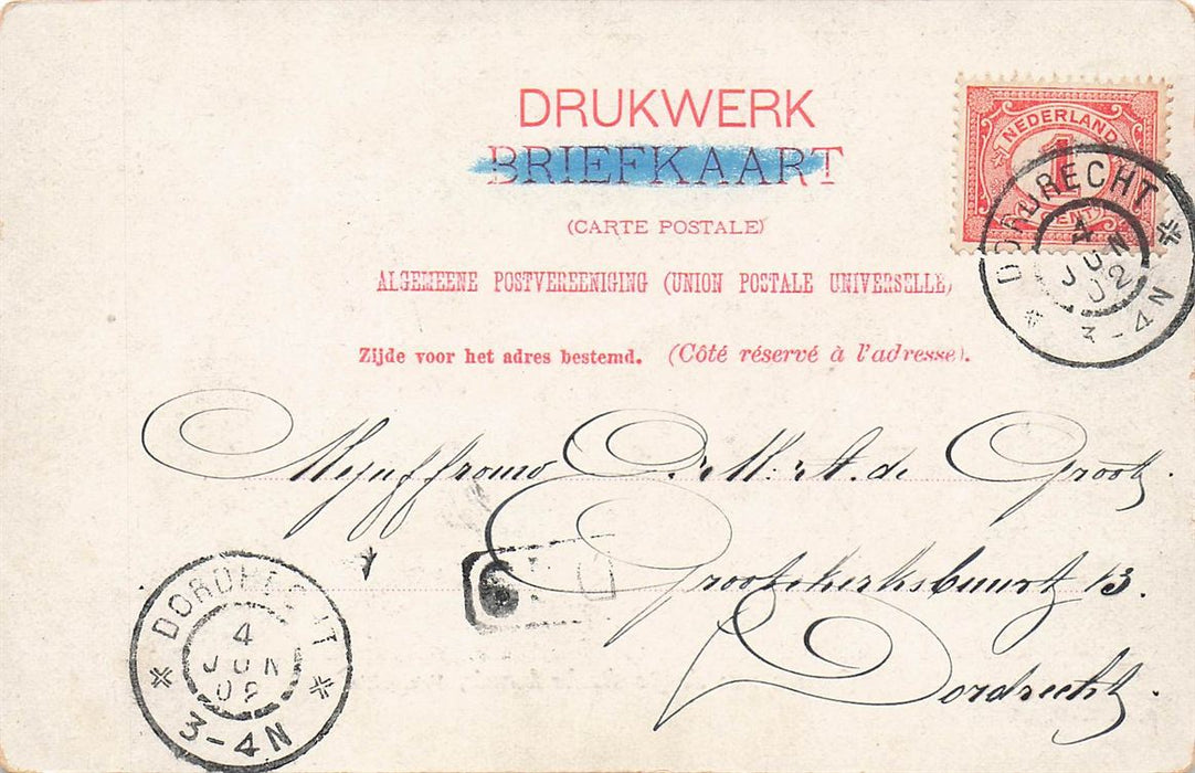 Groeten Van De Dordtsche Kermis Vrieseplein