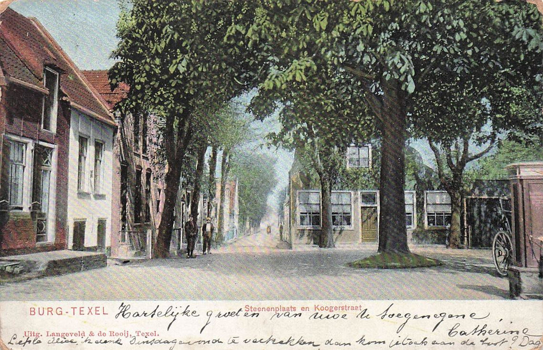 Burg-Texel Steenenplaats en Koogerstraat
