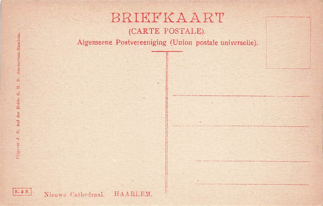 Haarlem Nieuwe Cathedraal