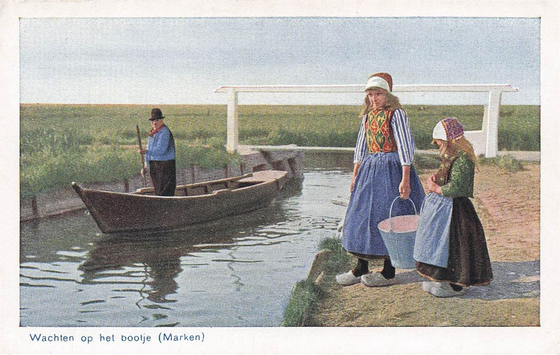 Wachten Op Het Bootje (Marken)
