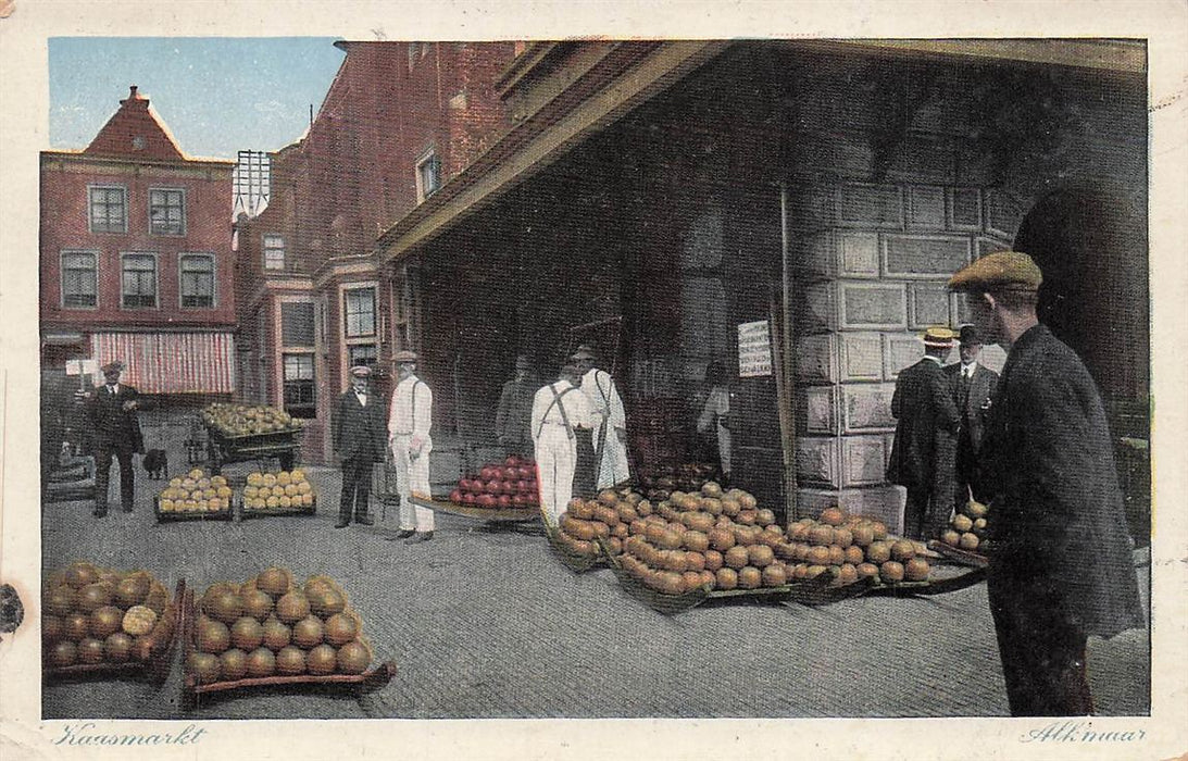 Alkmaar Kaasmarkt.
