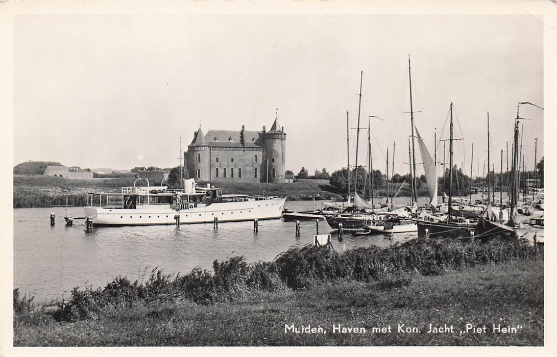 Muiden Haven Met Kon Jacht,Piet Hein