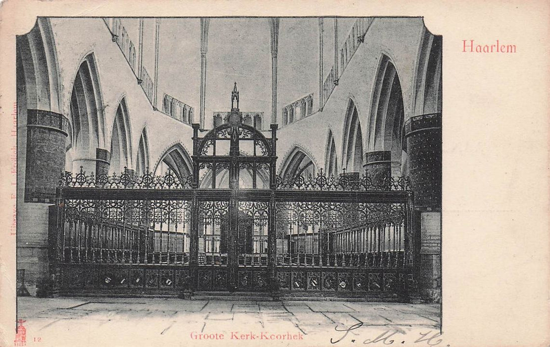 Haarlem Groote Kerk-Koorhek