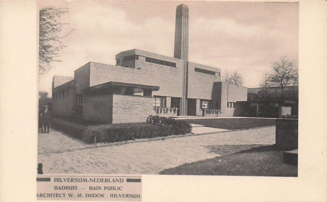 Hilversum-Nederland Badhuis Dudok