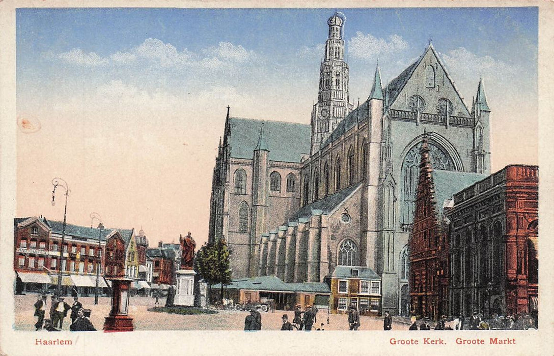 Haarlem Groote Kerk Groote Markt