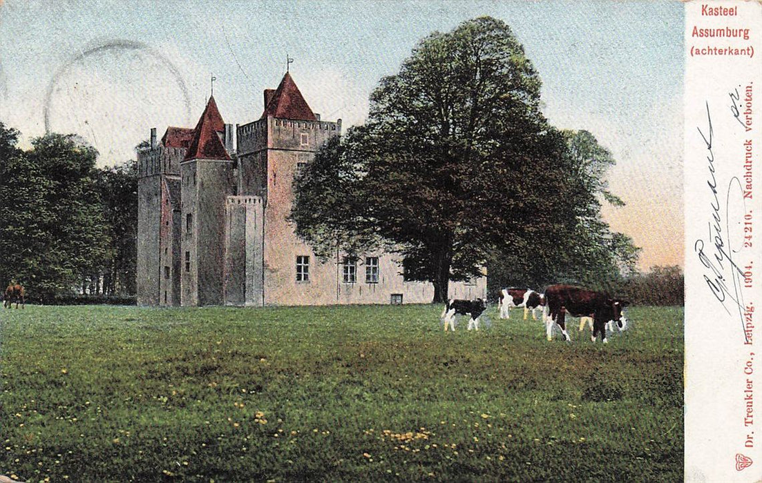 Heemskerk Kasteel Assumburg (Achterkant)