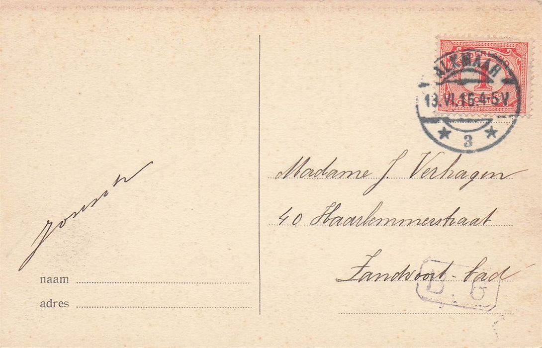 Alkmaar Kanaal Met Zwemschool