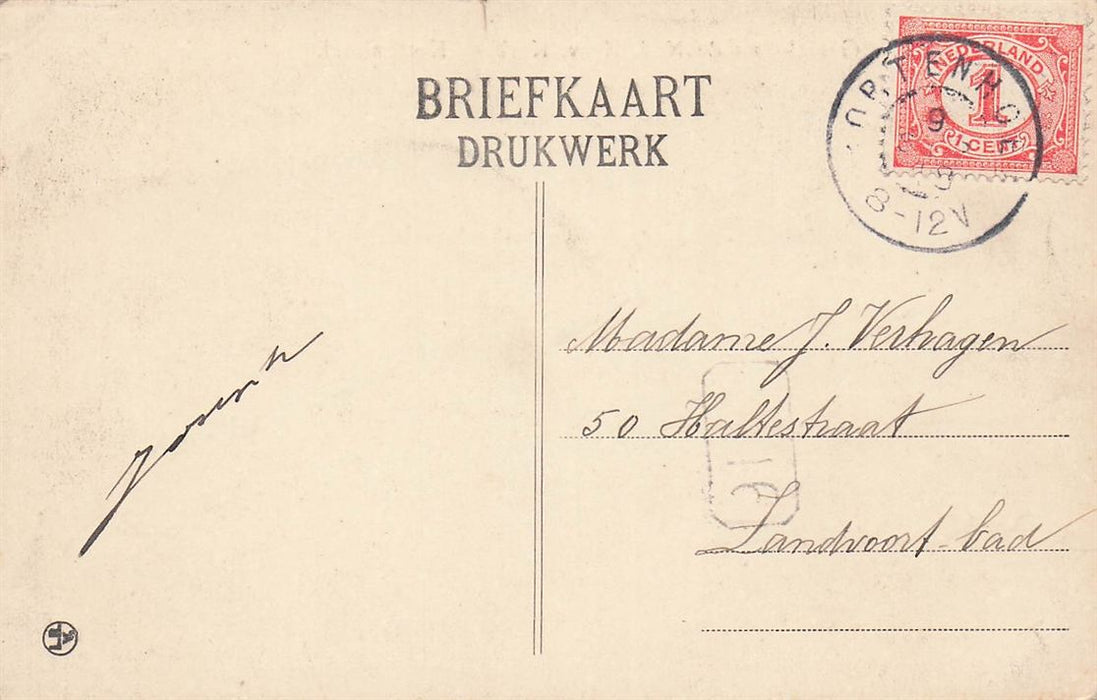 Kortenhoef Gezicht Op De Ned Herv Kerk