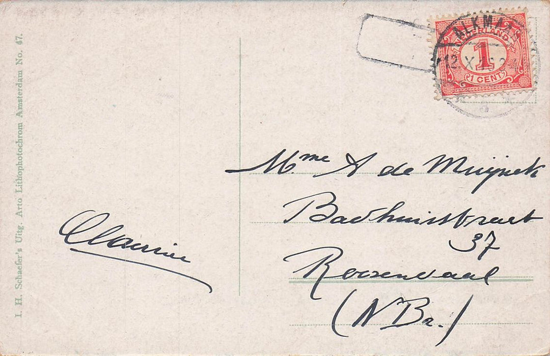 Bergerbrug Met Groote Kerk Alkmaar