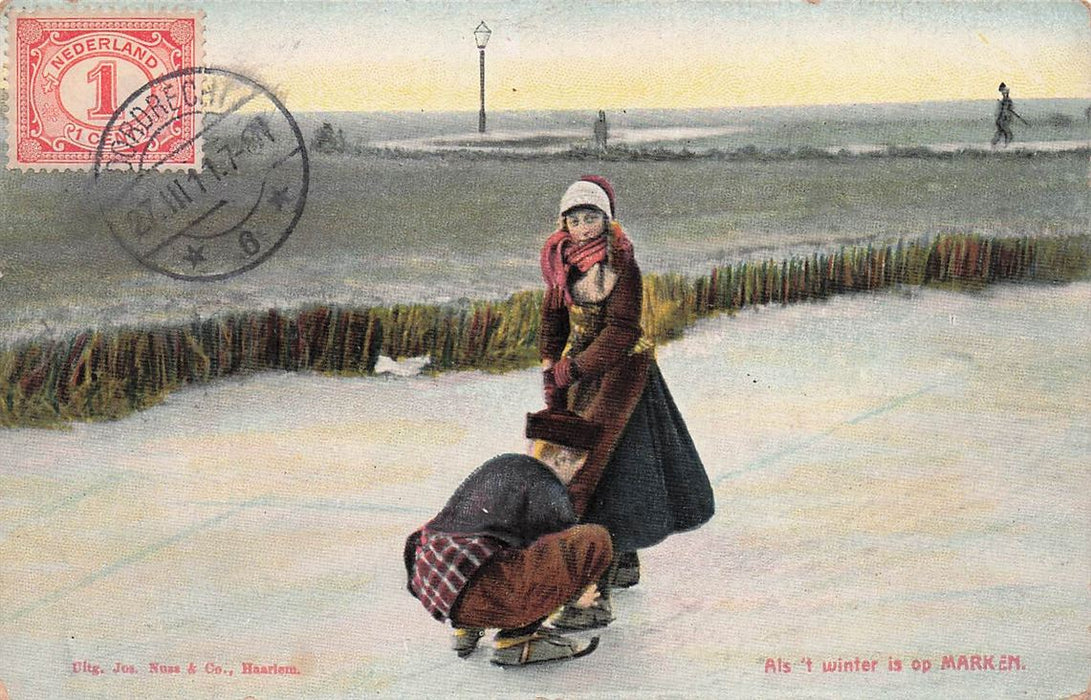 Als 'T Winter Is Op Marken.