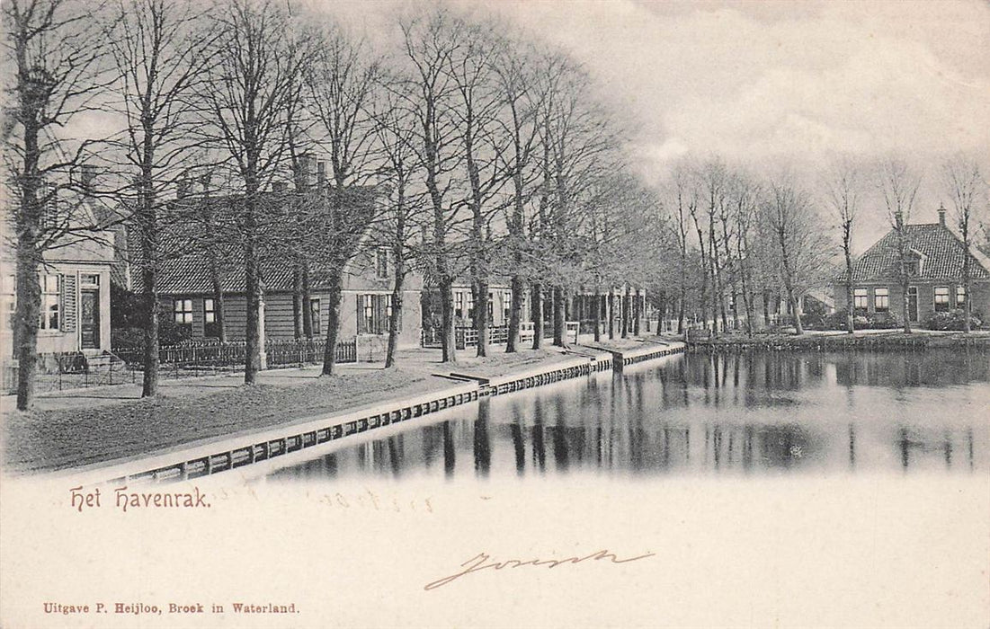 Het Havenrak Broek In Waterland.