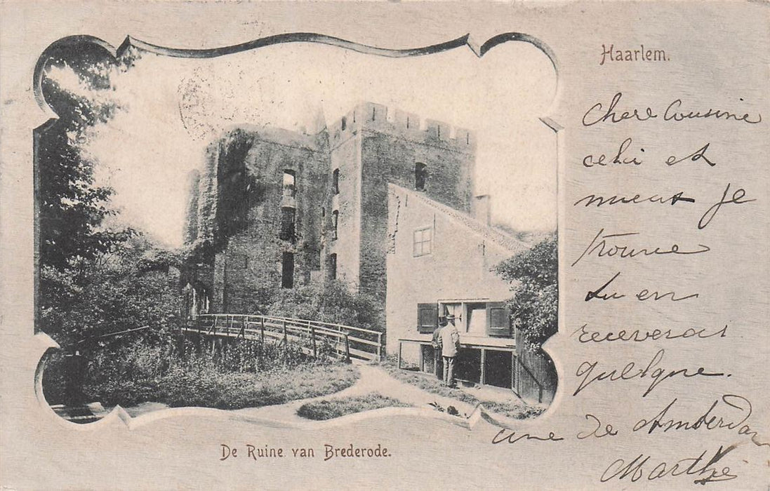 Haarlem De Ruine Van Brederode.
