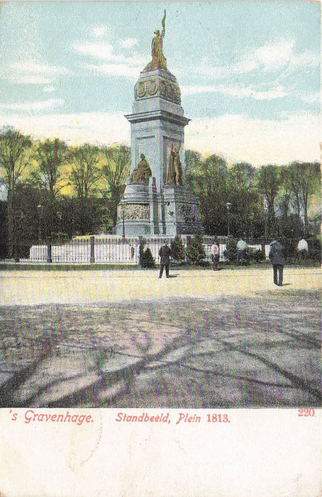 s Gravenhage Standbeeld Plein 1813