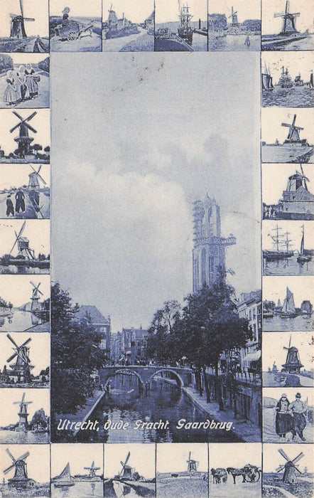 Utrecht Oude Gracht Gaardbrug.